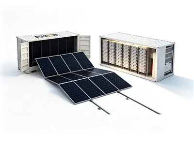 Sistema de armazenamento de energia de bateria de contêiner solar